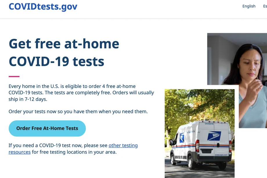 How to Order Your Free COVID Tests From the Government